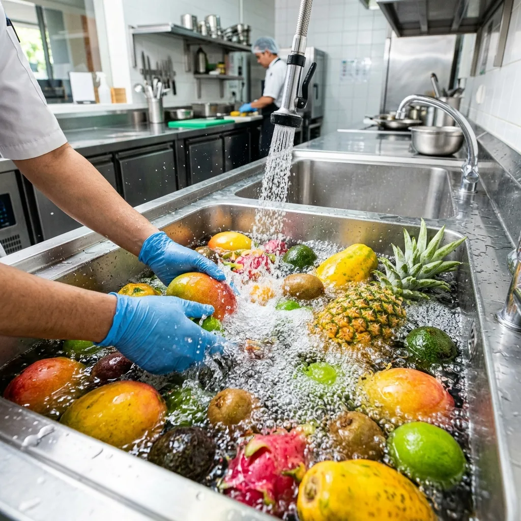 Ozone washing and dark kitchen hygiene standards at Bowlmingo