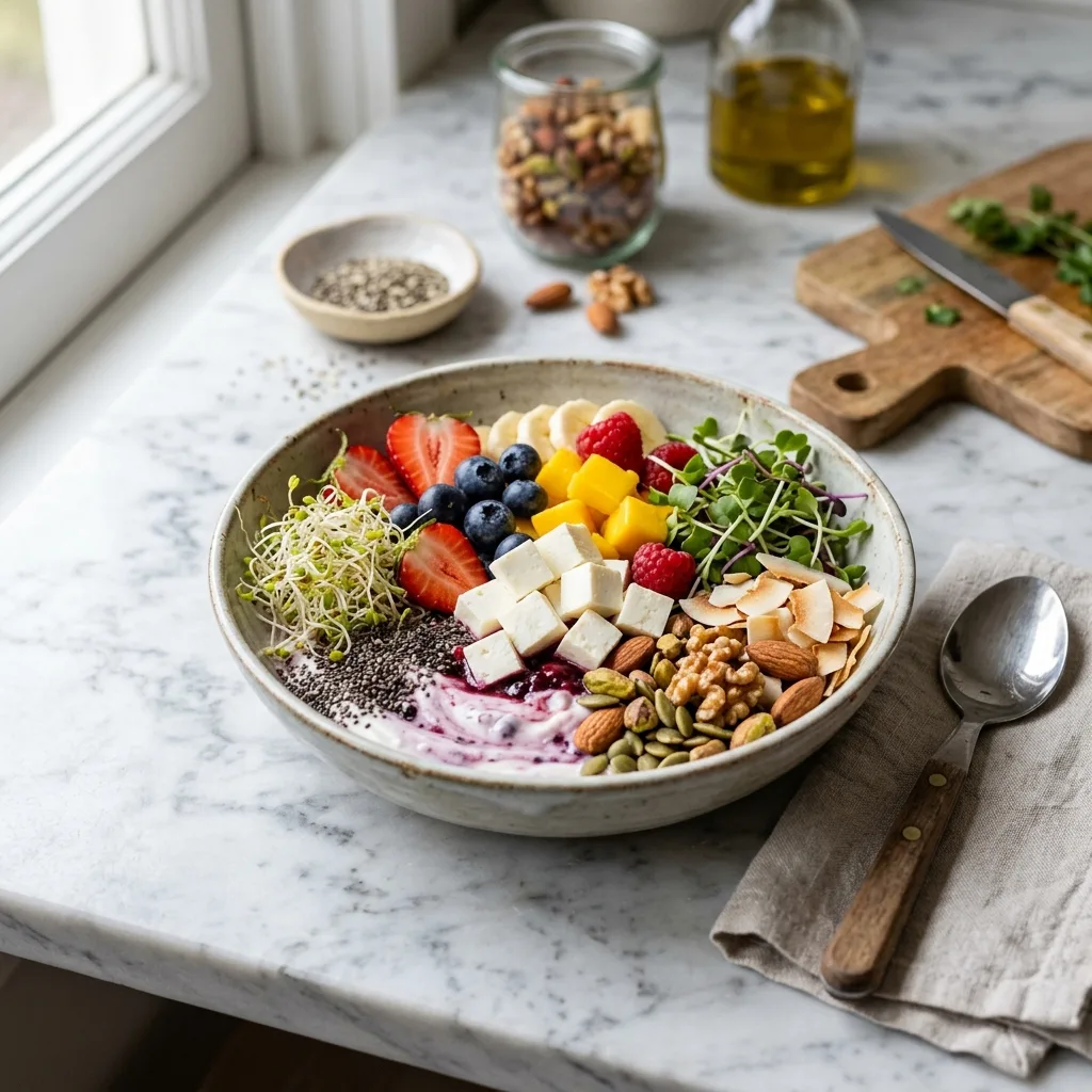 High protein and diabetic care fruit bowl combinations