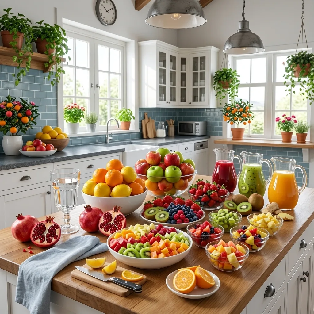 BowlMingo Hygienic Fresh Fruit Prep Kitchen