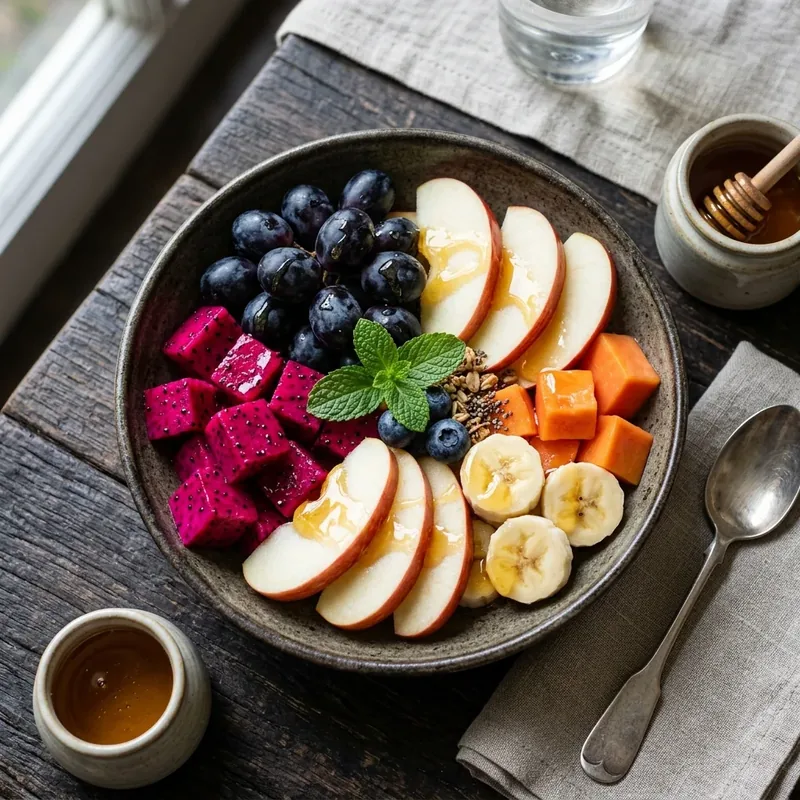 Morning Antioxidant Mix, a fresh fruit salad bowl delivered fresh in Omalur & Salem by Bowlmingo