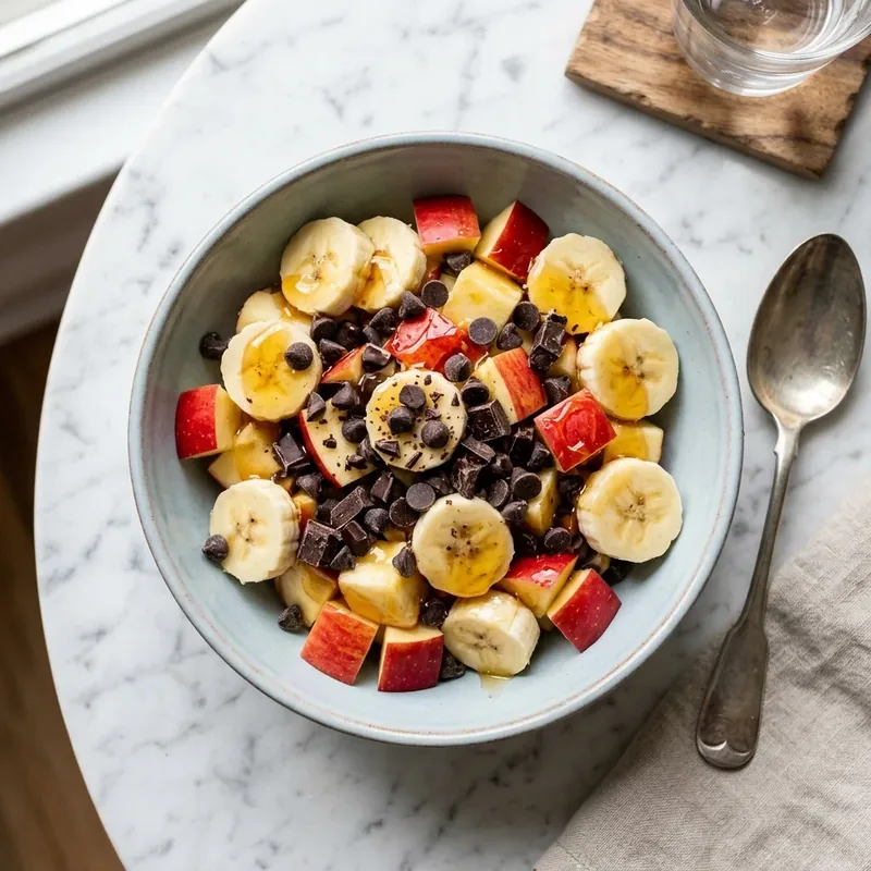 Choco Banana Joy Bowl, a kids fruit bowl delivered fresh in Omalur & Salem by Bowlmingo